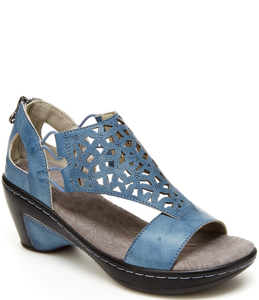 JBU by Jambu Isla Perforated Wedge Sandals