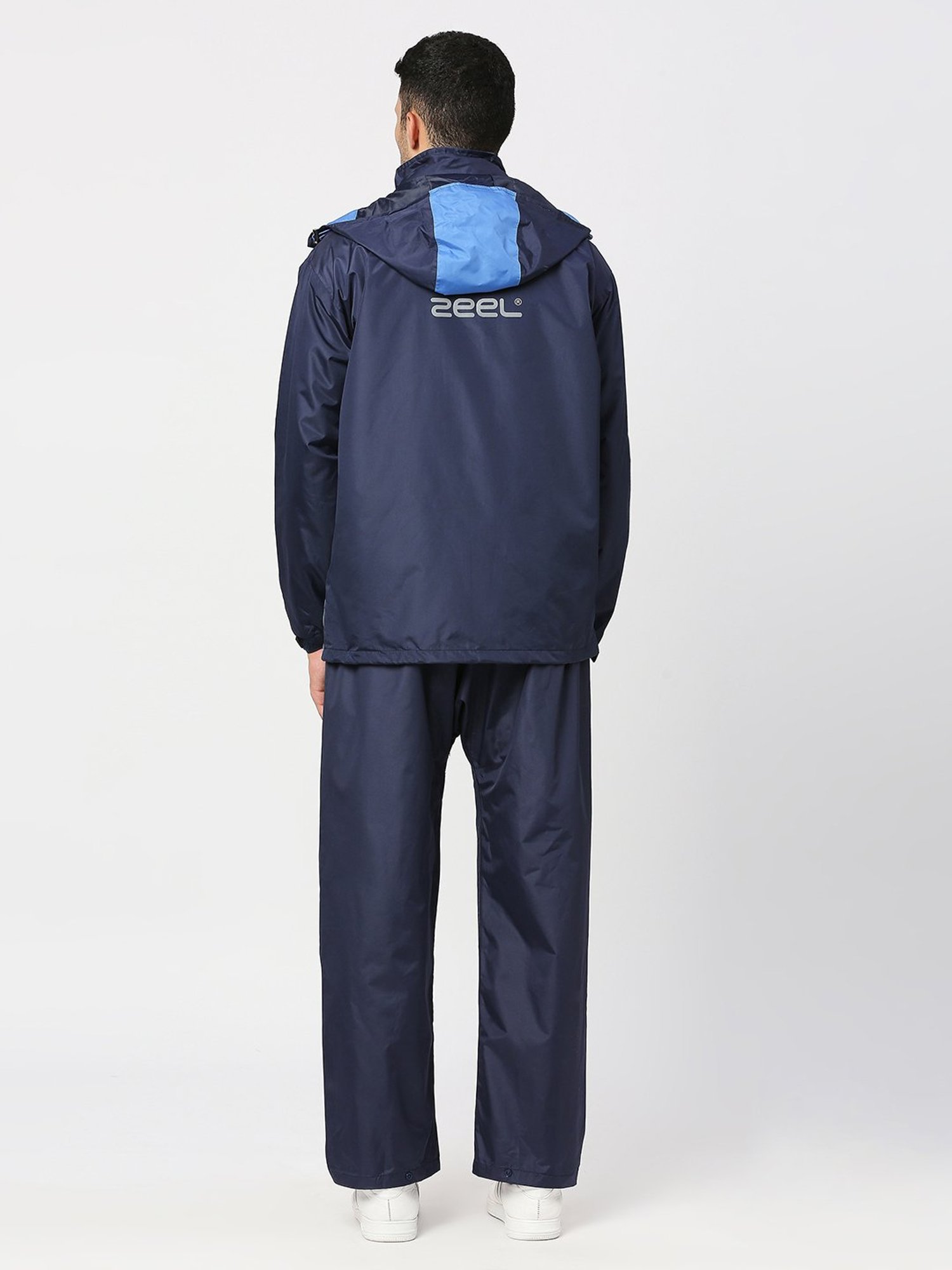 Zeel Navy Raincoat Set