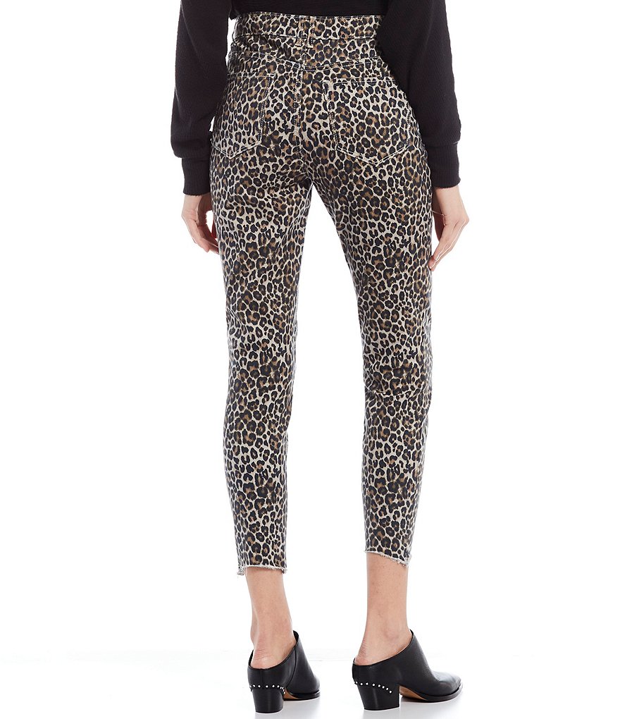 Angie High Rise Stripe Cargo Jogger Pants