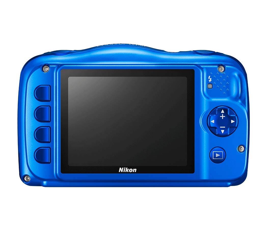 Nikon Coolpix W150 Digital Camera - Blue (Intl Model) with Camera Cleaning Kit Bundle + Game Sir T1s Gaming Controller for Mobile + 32gb SD Card + Nikon Camera Backpack (Blue)