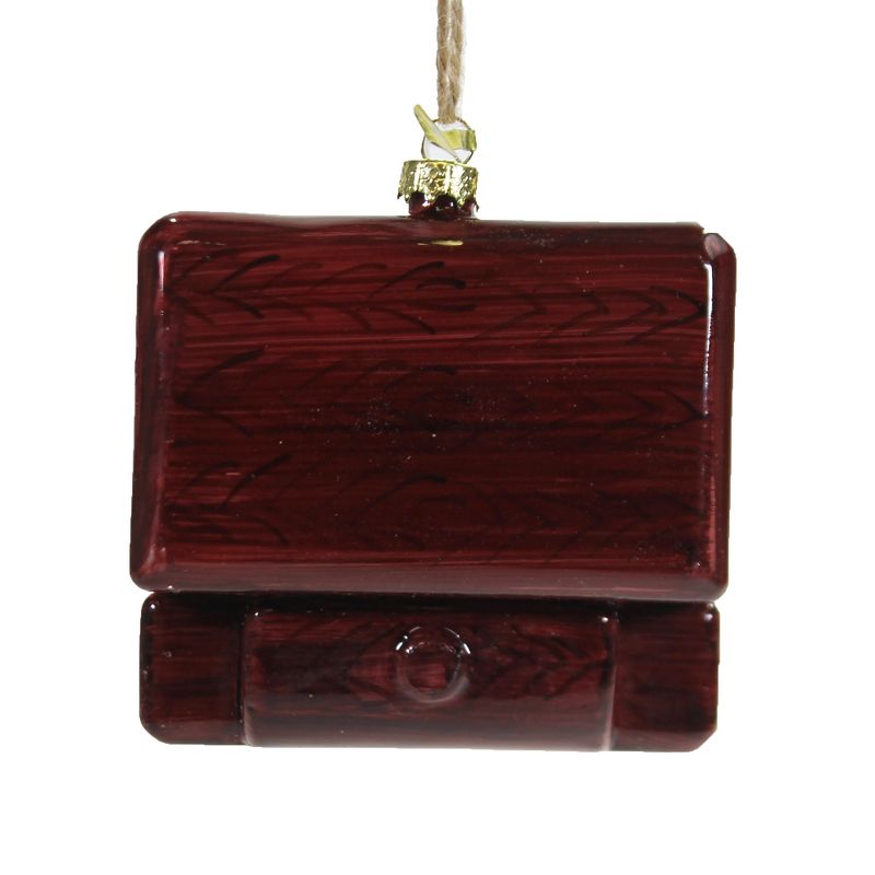 Holiday Ornament 3.5" Humidor Of Cigars Ornament Box Cuban Smoke  -  Tree Ornaments