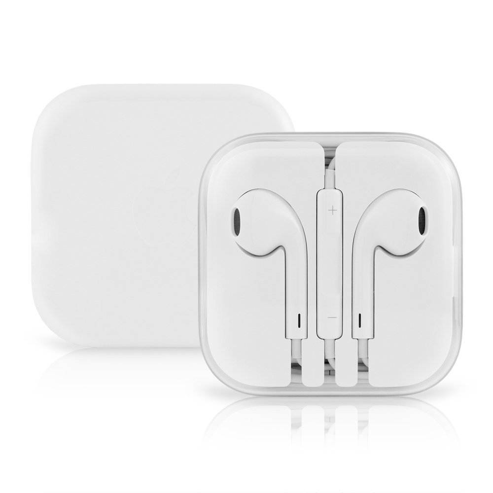 Original OEM APPLE Earpods Earbuds Earphones Headphone Headset with Mic and Remote for Apple iPad3/2/1 iPhone 6 / 6Plus / 5 / 5S /4S Ipod Touch 5 Ipod 5th Ipod Nano7, White
