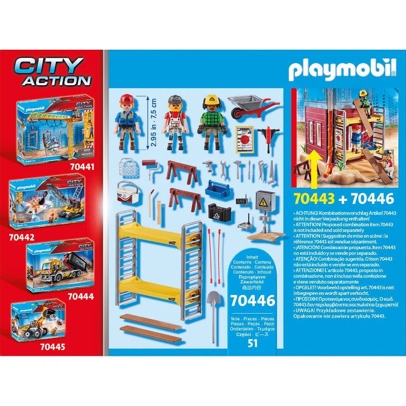 Playmobil Scaffolding with Workers