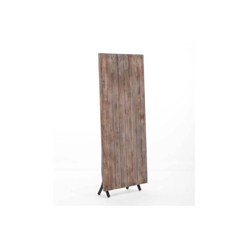 Miriam Cocktail Table Weathered Fir & Black - Boraam