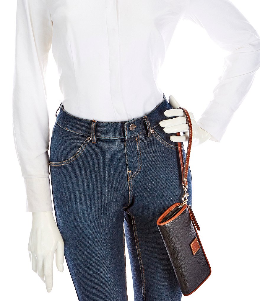 Dooney & Bourke Pebble Collection Zip Clutch Wristlet