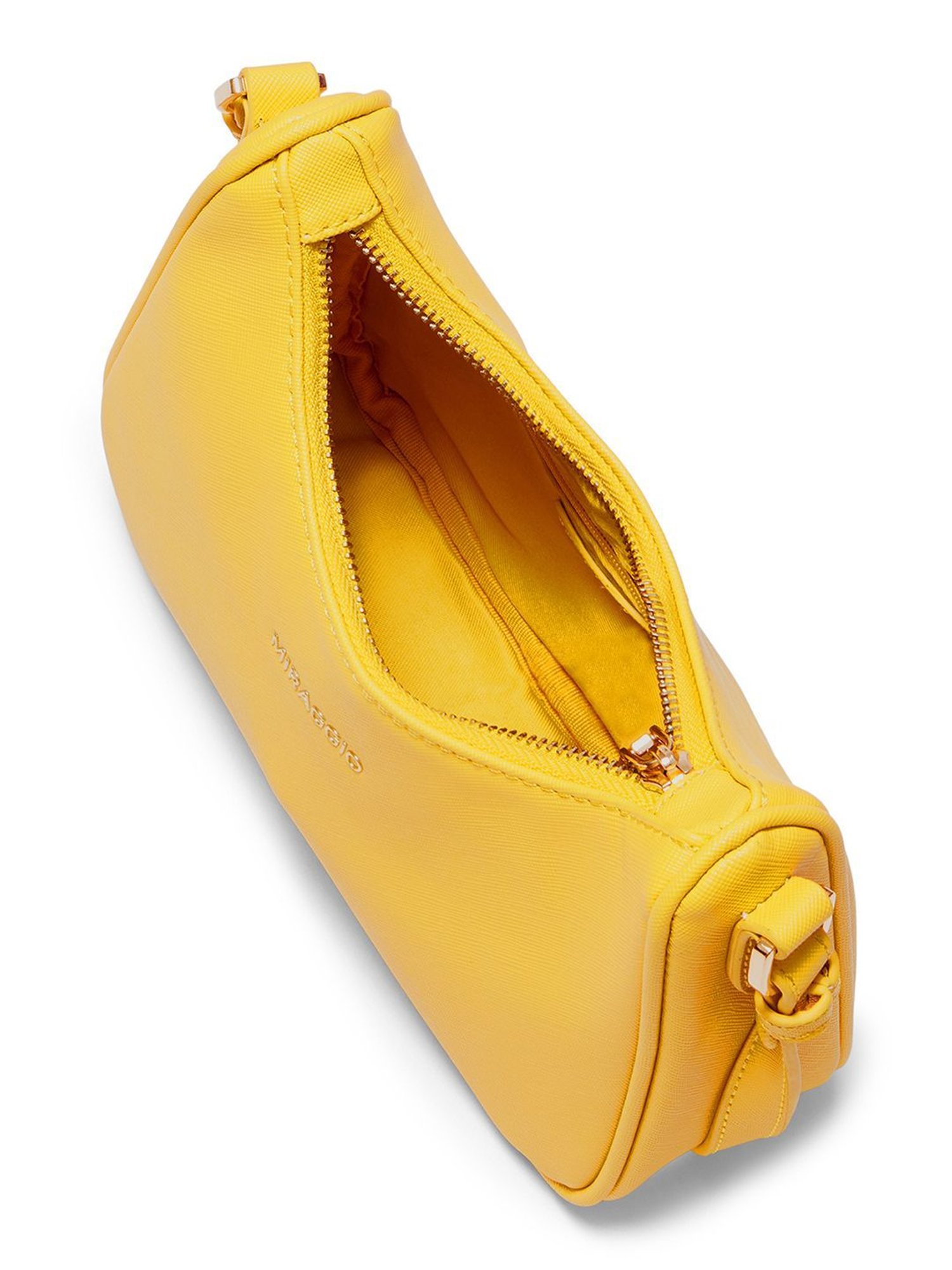 Miraggio Kelly Yellow Small Hobo Bag