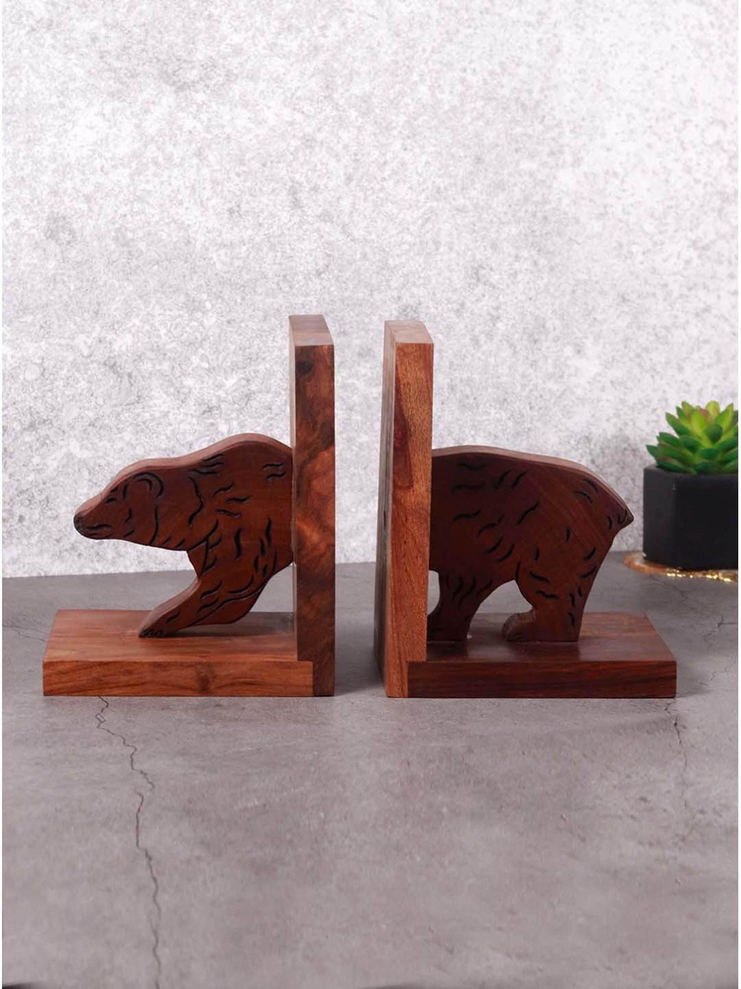 eCraftIndia Golden Handcrafted Engraved Palm Buddha Decorative Showpiece