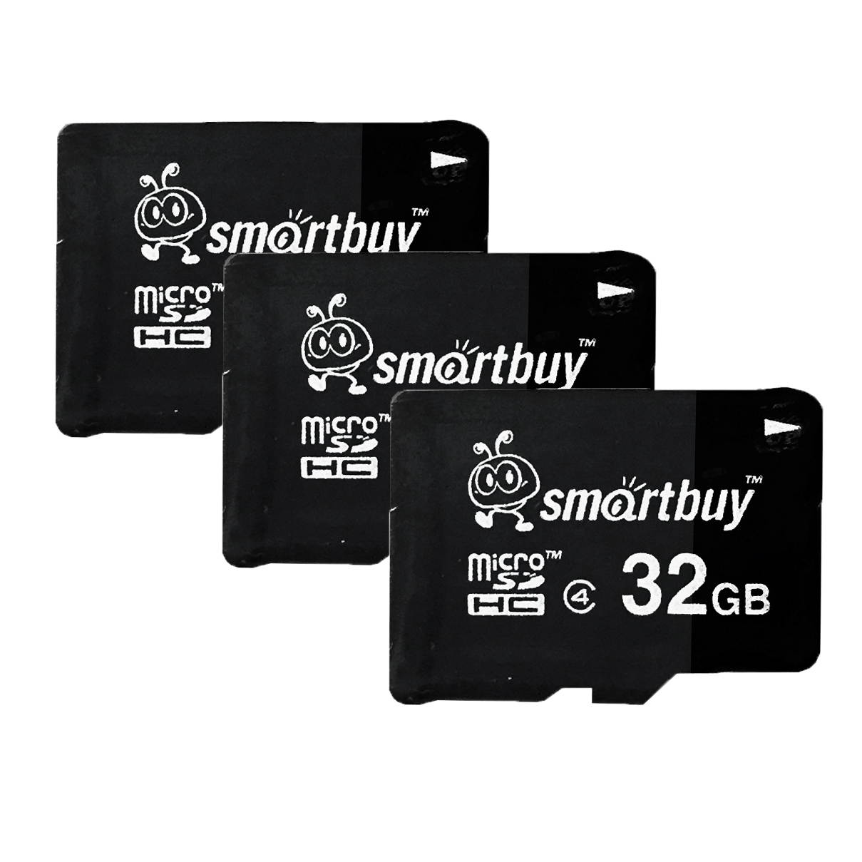 Smartbuy Micro SDHC Class 4 TF Flash Memory Card SD HC C4 Fast Speed for Camera Mobile Phone Tab GPS MP3 TV (4GB - 1 Pack)