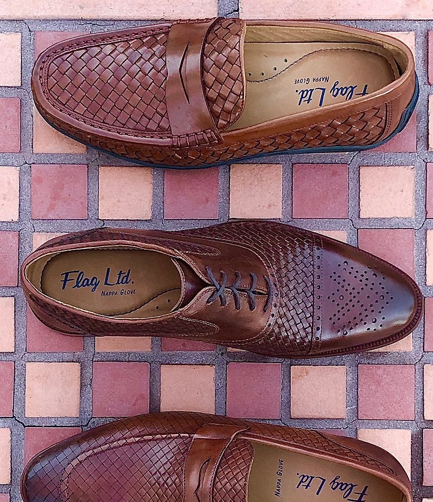 Flag LTD. Men's Turbo Woven Penny Loafers