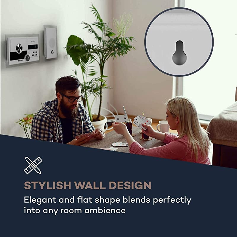 Stereosonic Microsystem, Stereo System, Micro System, 2 Stereo Speakers, Front-Loading CD Player, FM Tuner, Bluetooth, USB Port, Incl. Remote Control, Black