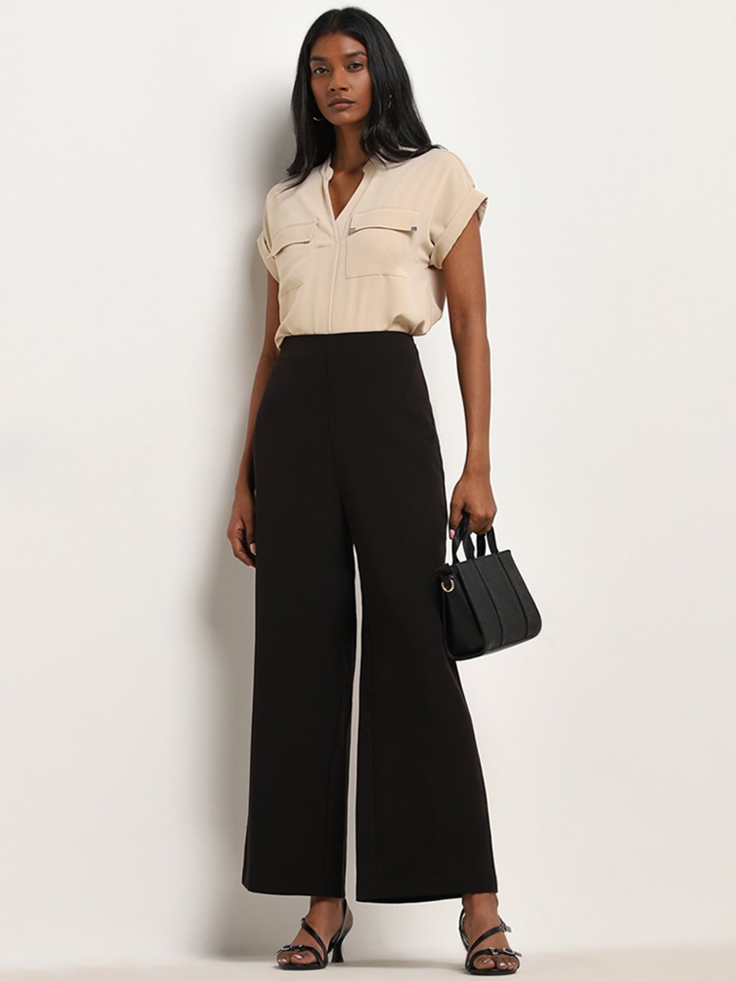 Wardrobe by Westside Light Beige Solid Top