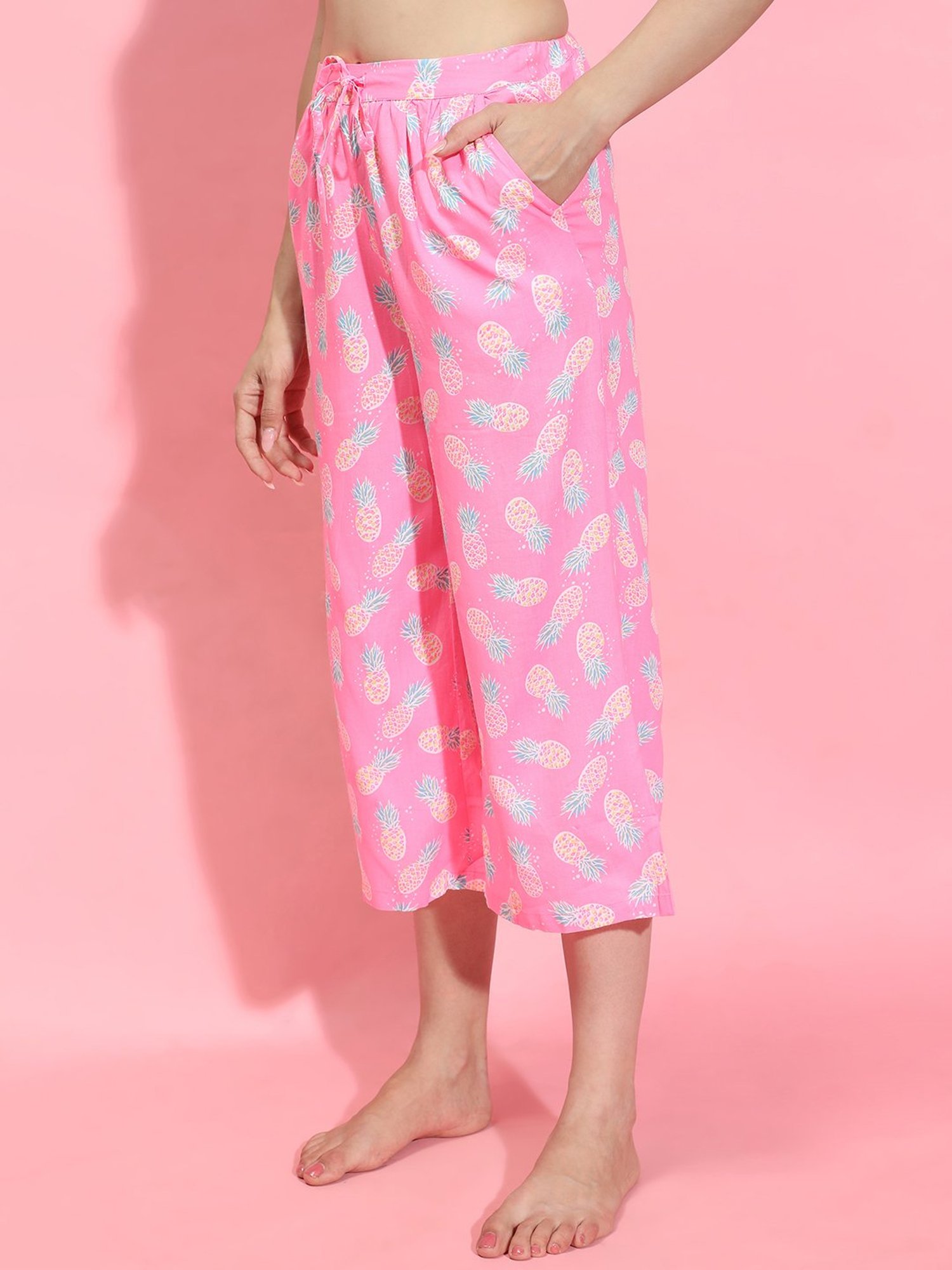 Oxolloxo Pink Printed Pyjamas