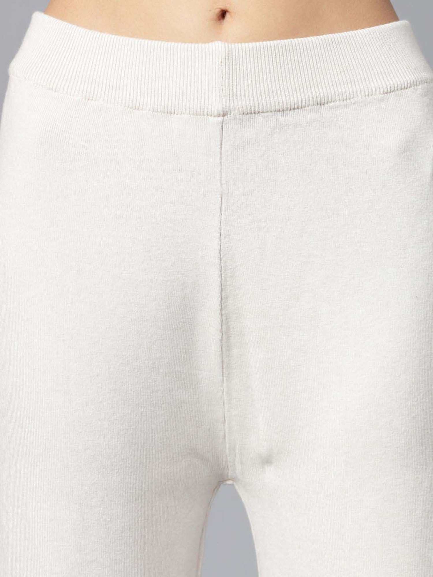 Mafadeny White Embellished Top Pants Set With Shrug