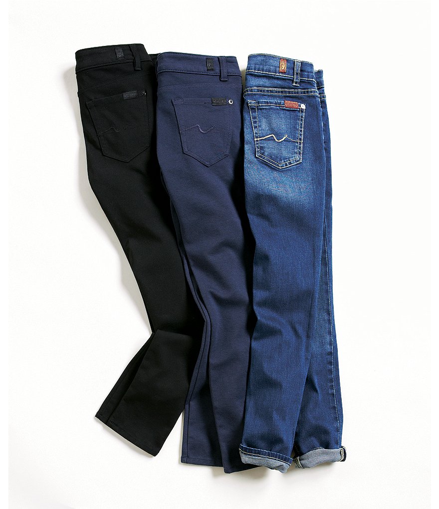 7 for all mankind Big Girls 7-14 Skinny Double Knit Pants