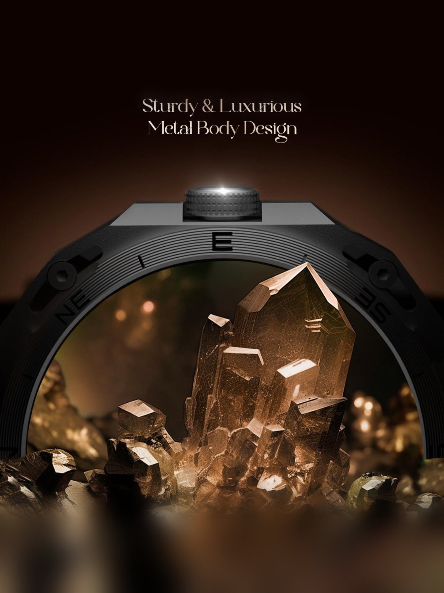 Boat Enigma Z20 Smartwatch with 1.51 inch HD Display & Voice Assistant (Metal Black)