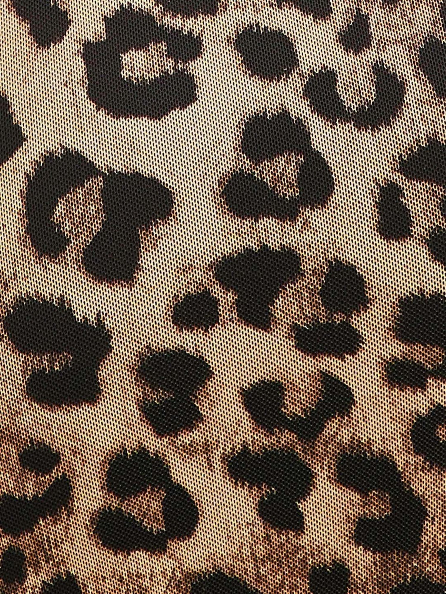 Ginger by Lifestyle Brown Printed Crop Top