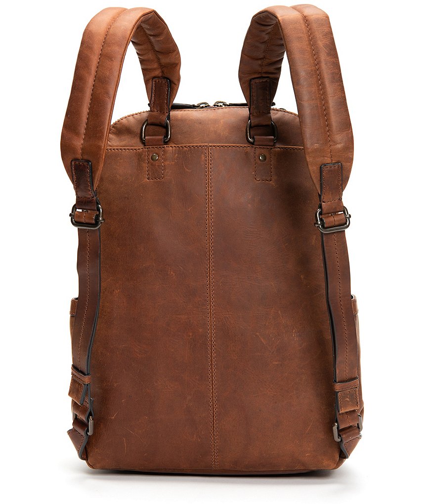 Frye Logan Burnished Leather Backpack