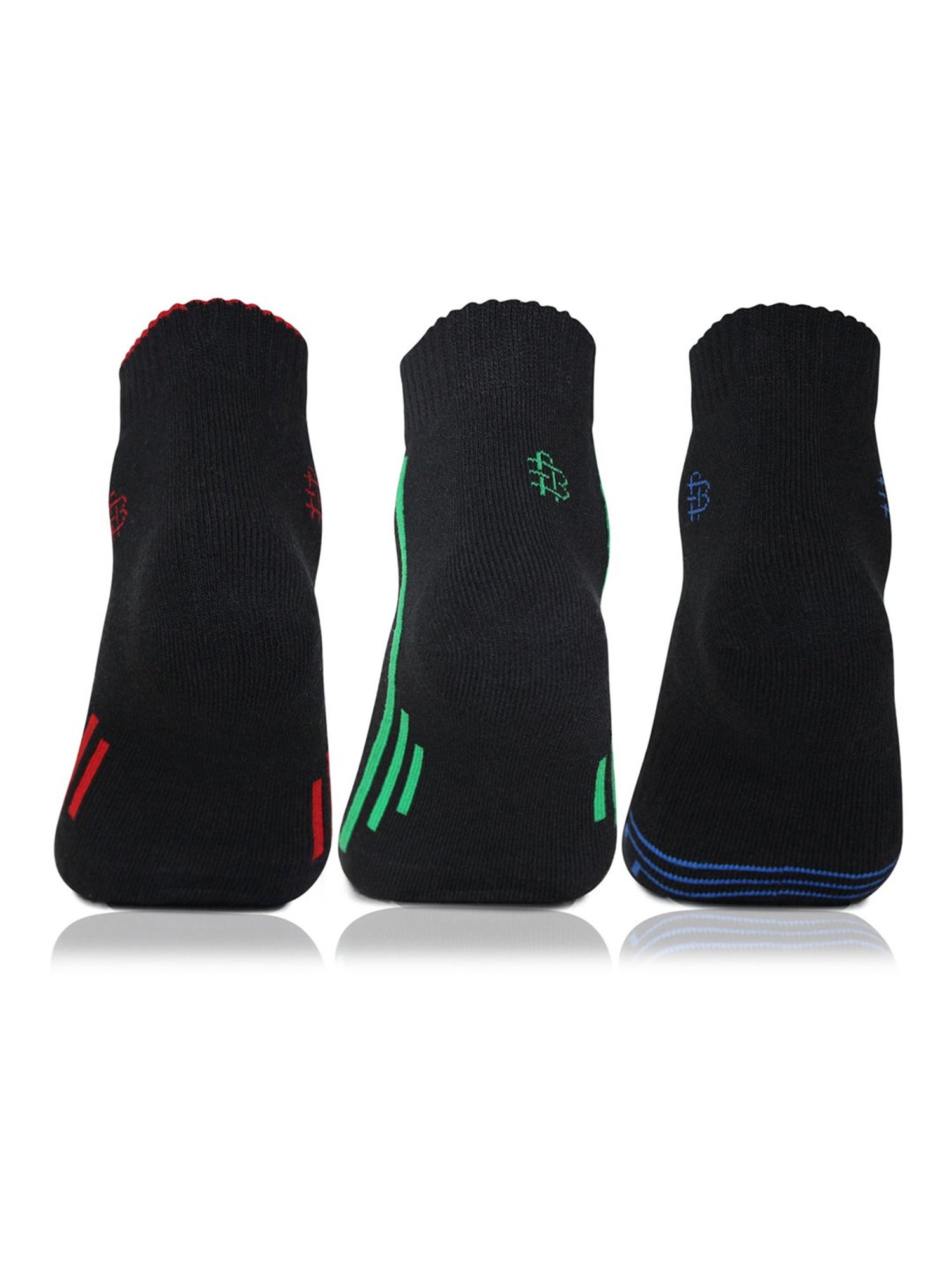 Bonjour Black Socks - Pack of 3