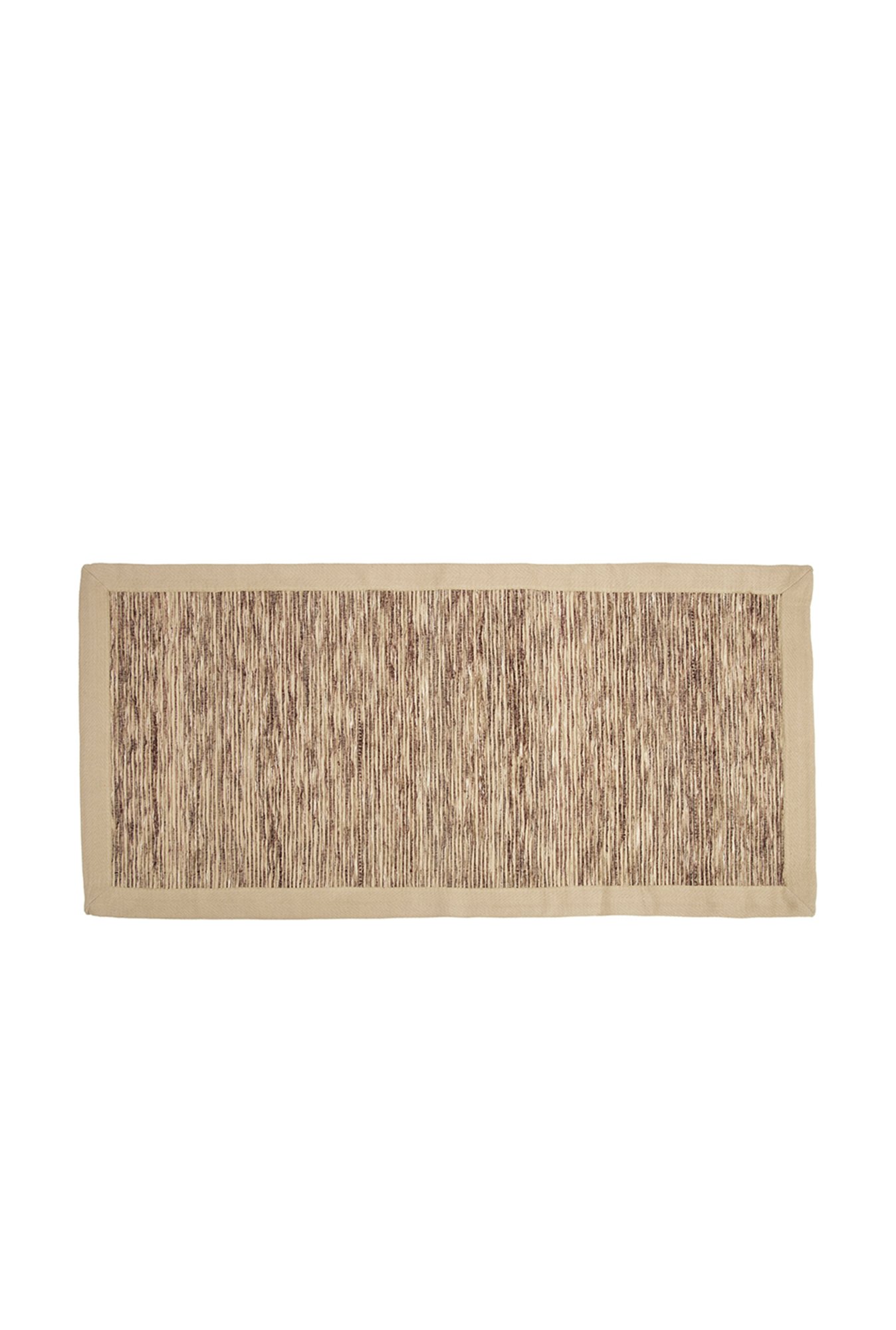 Maspar Generic Dark Dune Color Streak Beige Rug - Set of 1