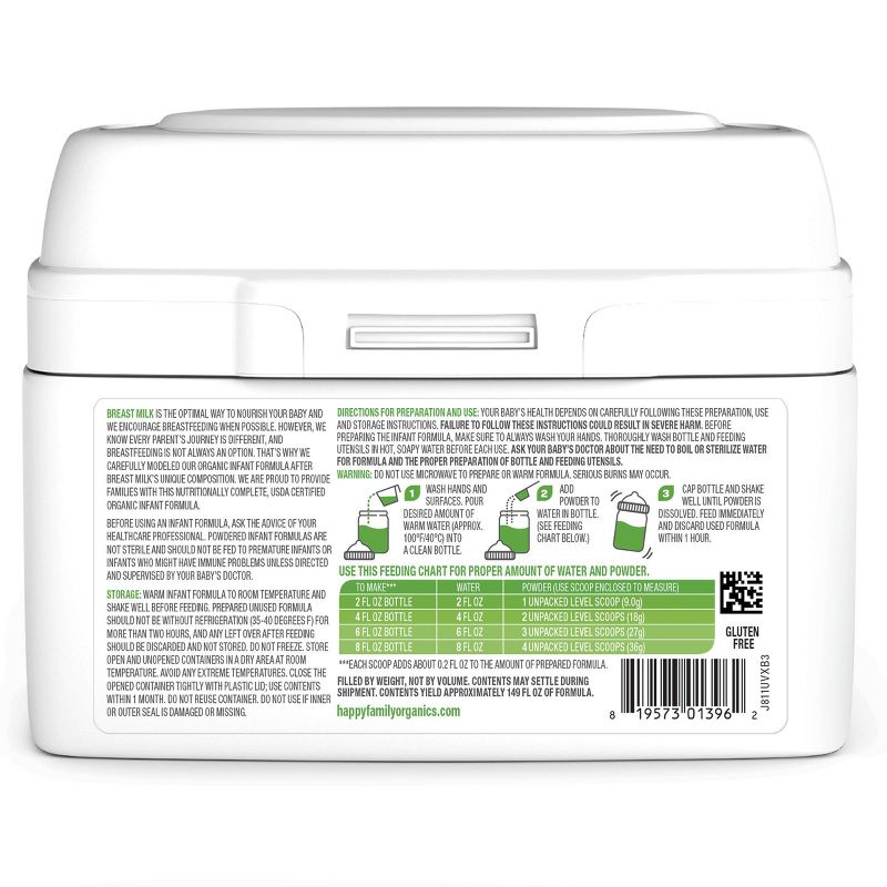 Happy Baby Stage 2 Infant Formula with Iron Powder - 21oz