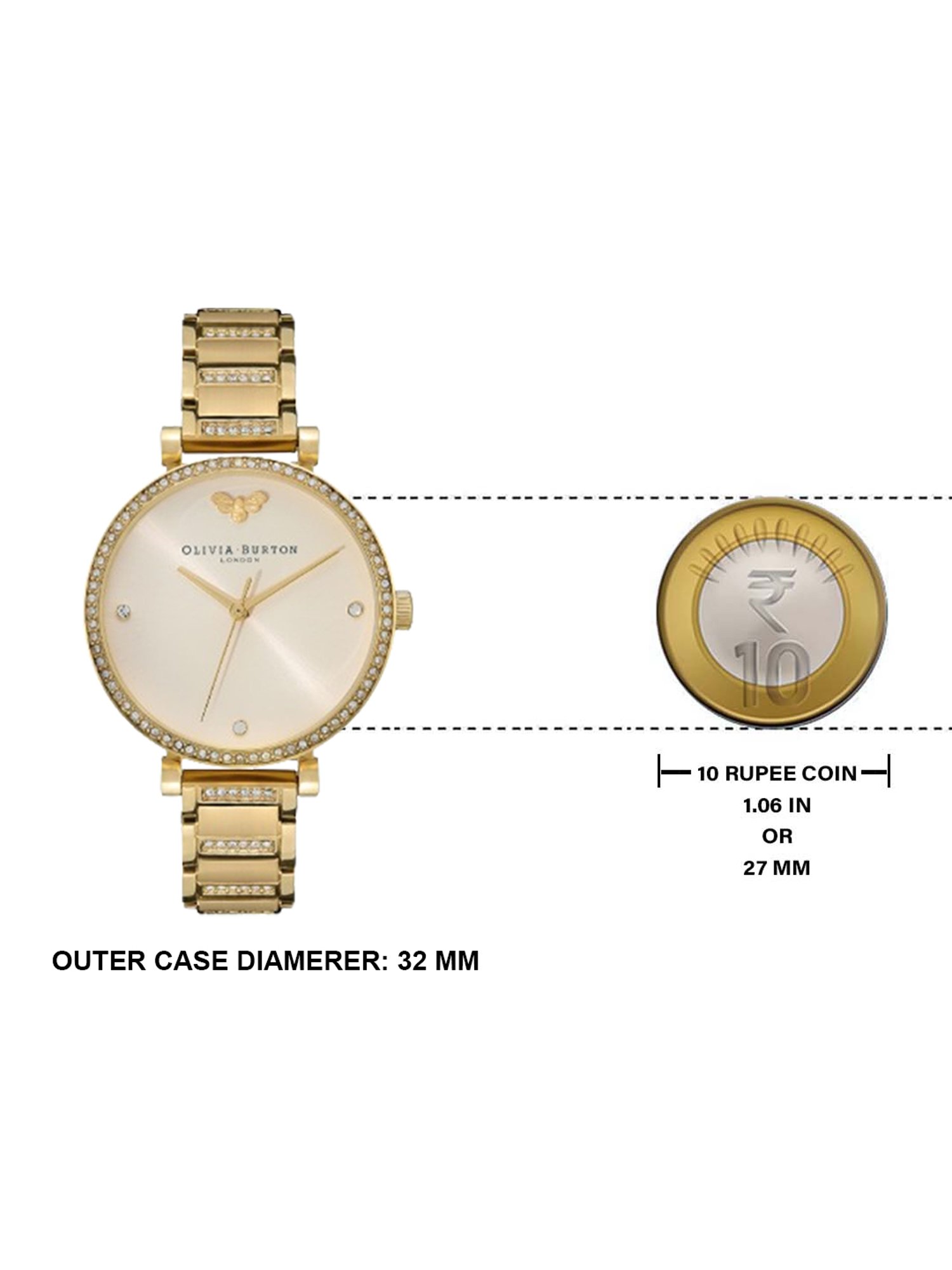 Olivia Burton 24000002 Belgrave Analog Watch for Women