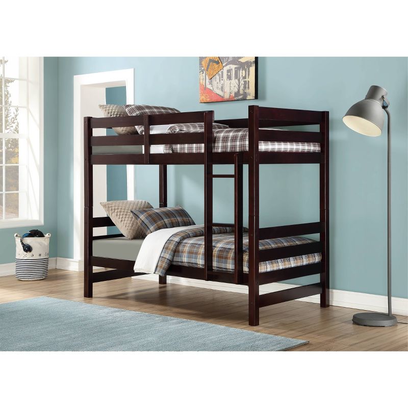 Twin Ronnie Bunk Bed Espresso - Acme Furniture