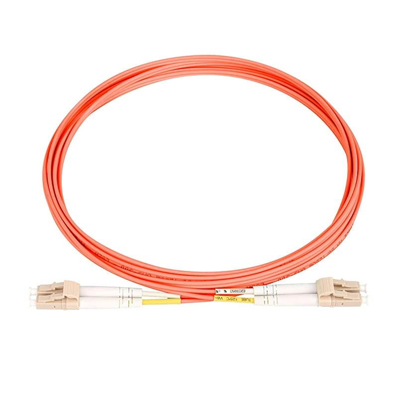 Patch Cable LC to LC Duplex OM1625125 Multimode 20mm LSZH Jacket Optic Cable 3 Meter2 Pack