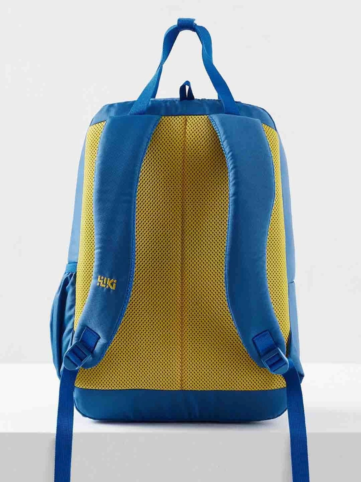 Wiki Back to School Champ 3 Yellow Polyester Printed Backpack - 18 Ltrs