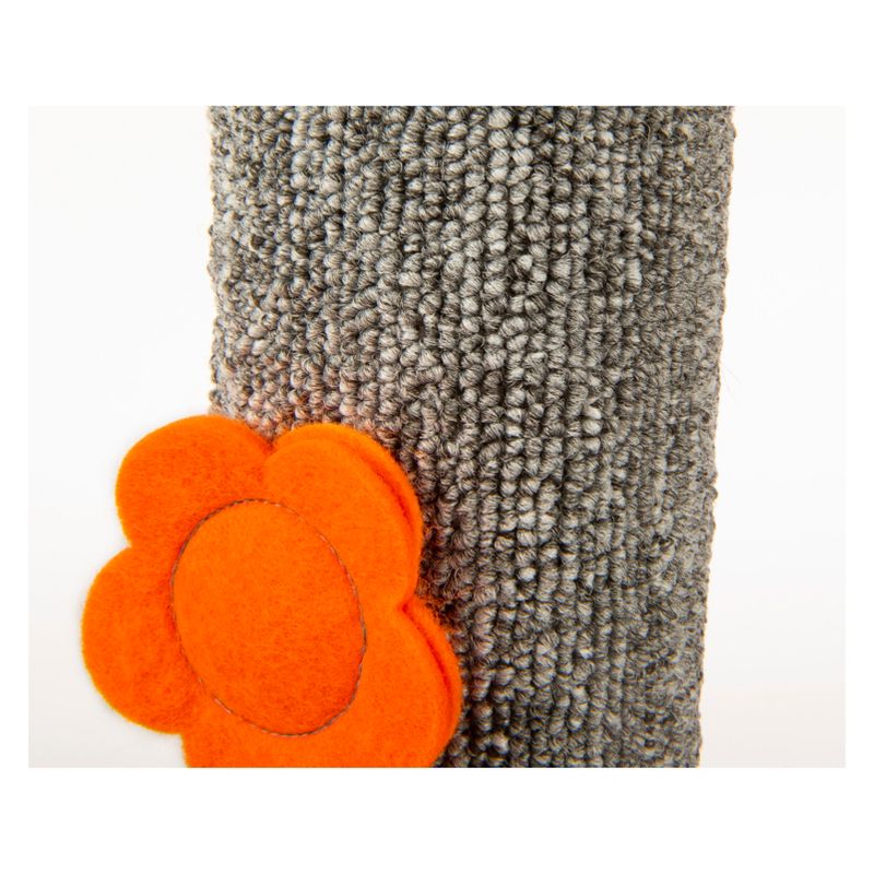 SmartyKat Triple Tower 3 Segment Cat Scratcher Post and Bonus Toy