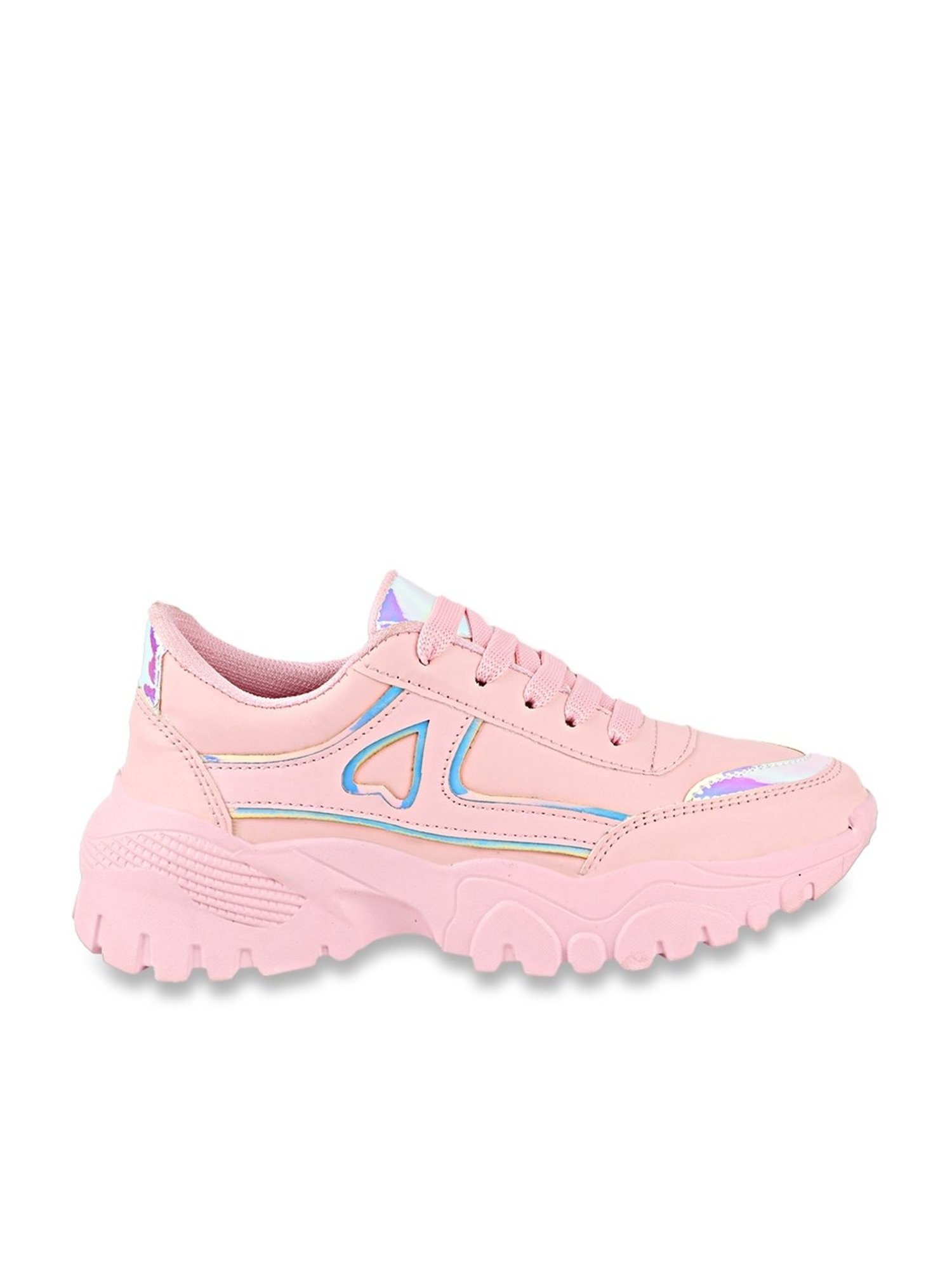 Shoetopia Women's Pink Sneakers