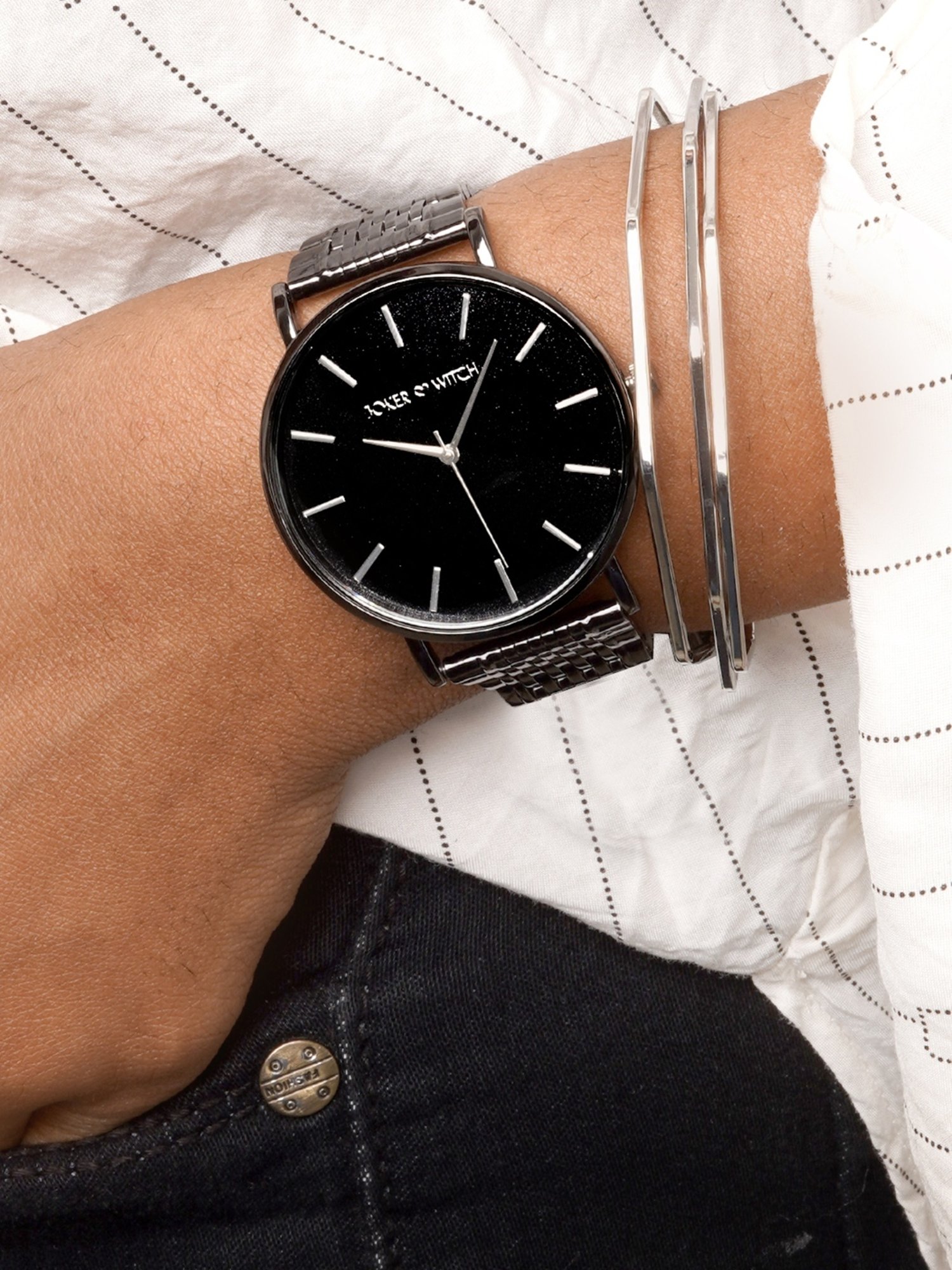 Joker & WItch JWBS294 Analog Watch with Bracelet Gift Set for Women