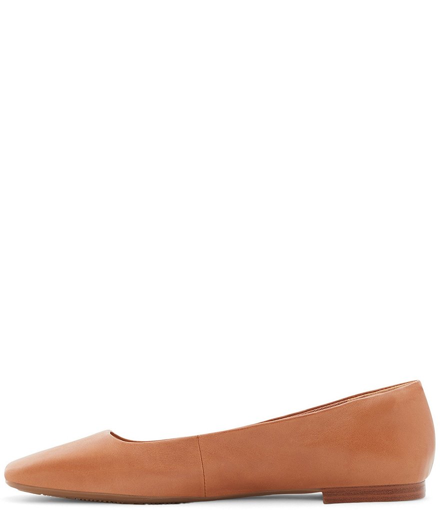 ALDO KoosaFlex Leather Square Toe Dress Flats