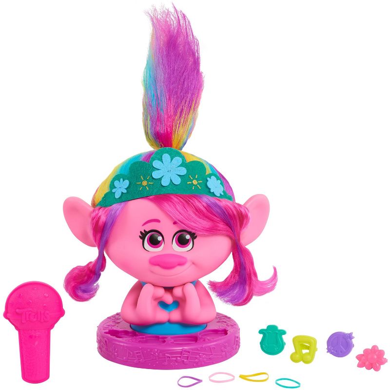 Trolls World Tour Poppy Styling Head