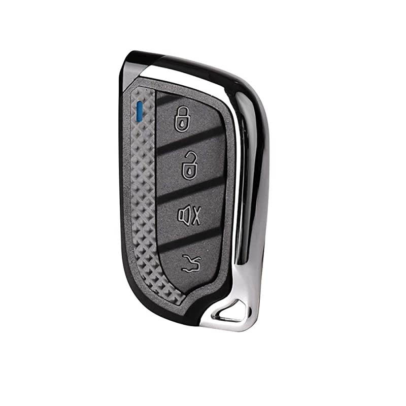 Car Keyless Entry System for Central Door Lock with 4 Button Remote Control Transmitter