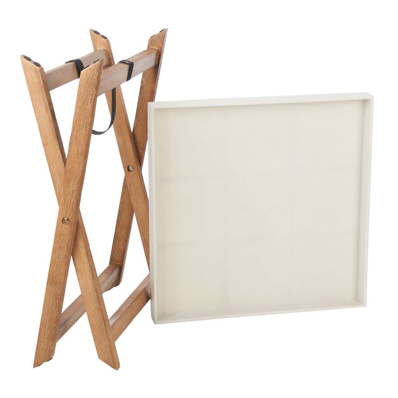 Brencia Side Table - Natural/Beige - Safavieh