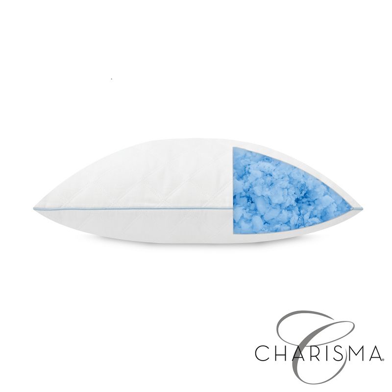 Charisma Gel-Infused Memory Foam Cluster Jumbo Pillow
