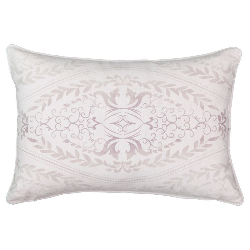 Beautyrest 14"x20" Henriette Ombre Motif Throw Pillow Purple