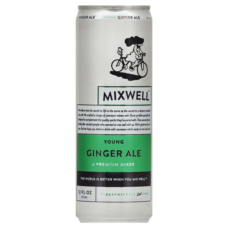Mixwell Young Ginger Ale - 12 fl oz Can