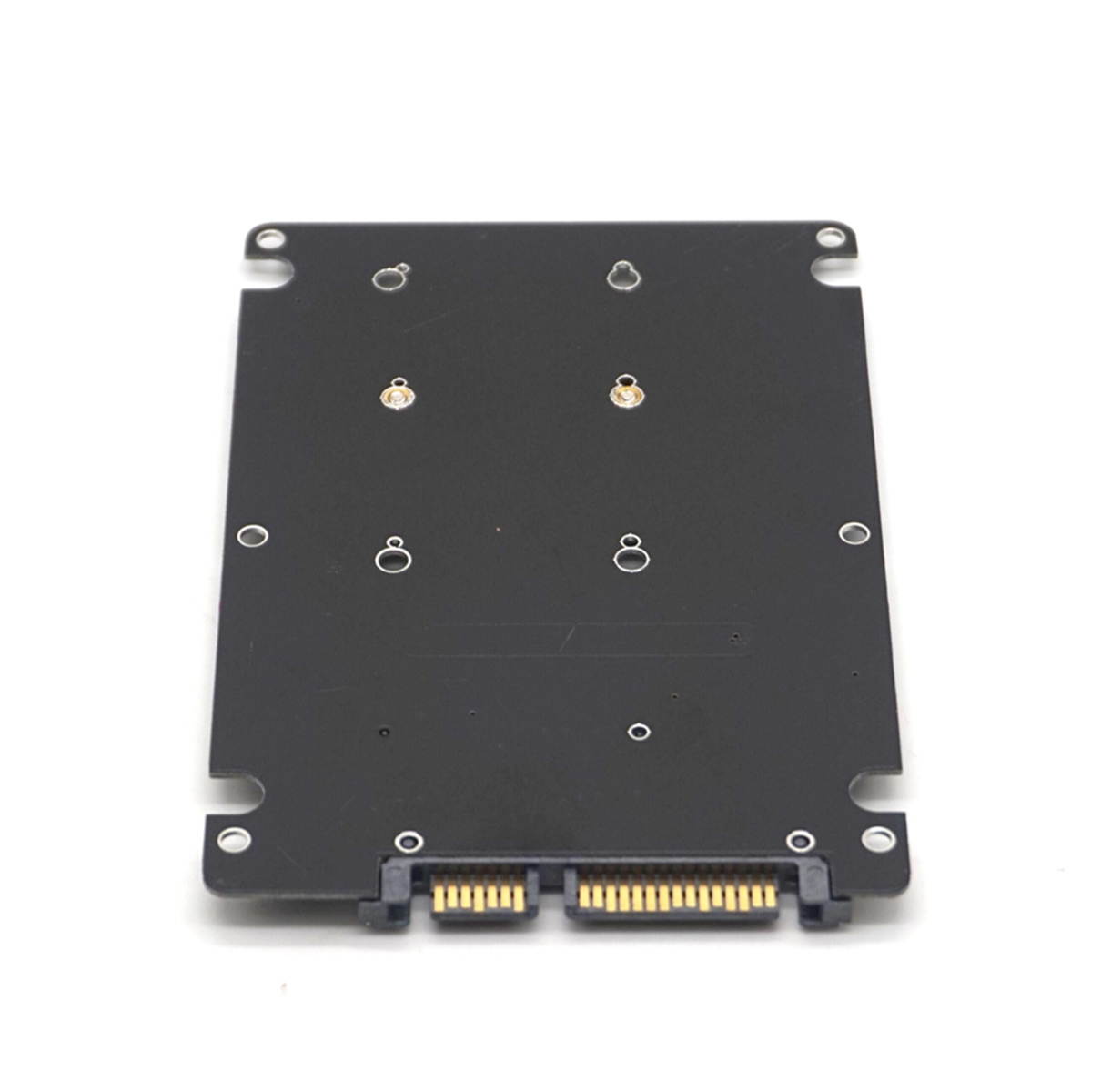 Weastlinks mSATA to SATA SSD Enclosure mSATA to 2.5 SATA Adapter Solid State Drives SSD Hard Drive Converter to SATA 3.0 Card with Case Box