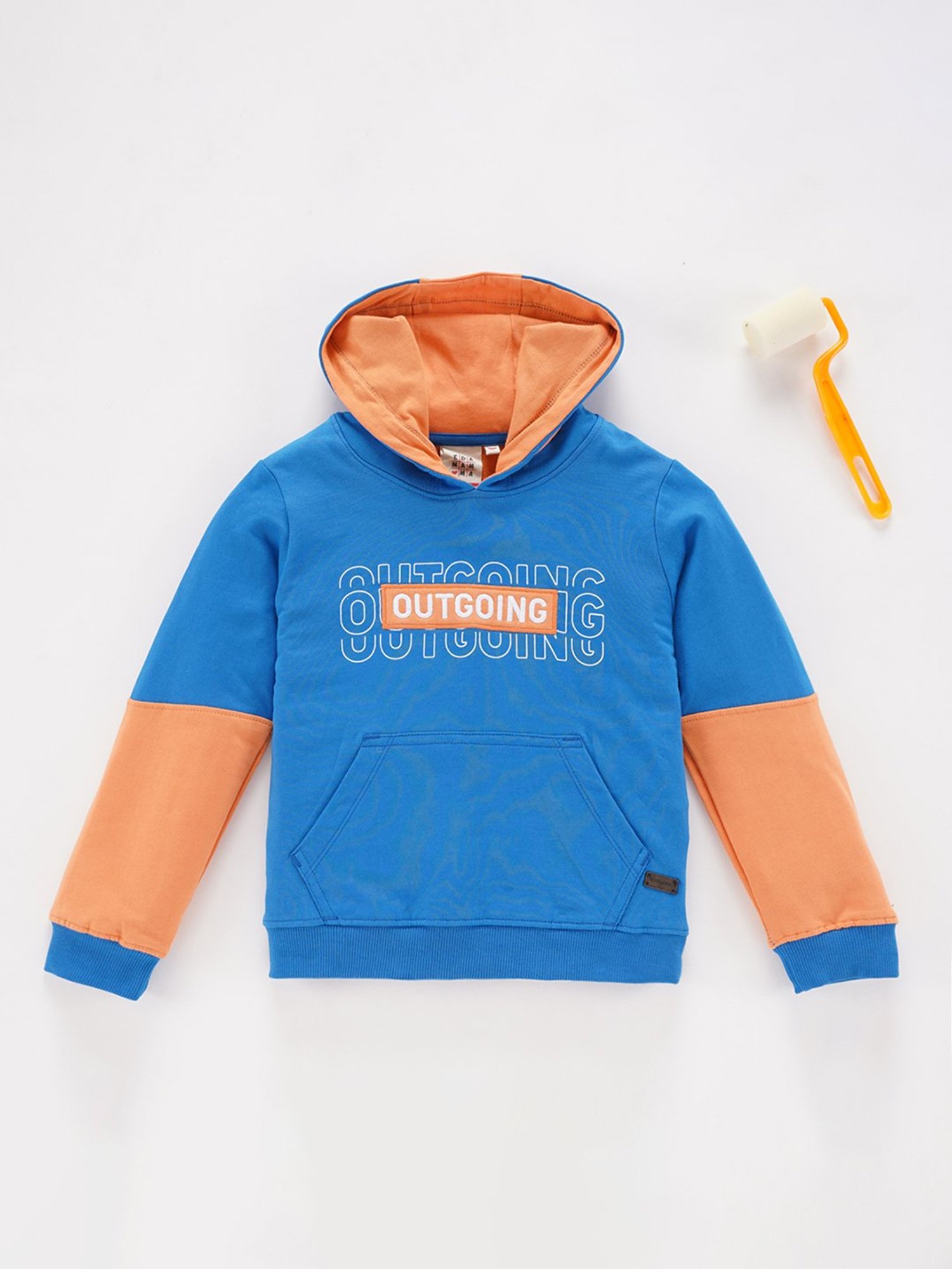 Mothercare Kids Navy Embellished Full Sleeves Sweatshirt