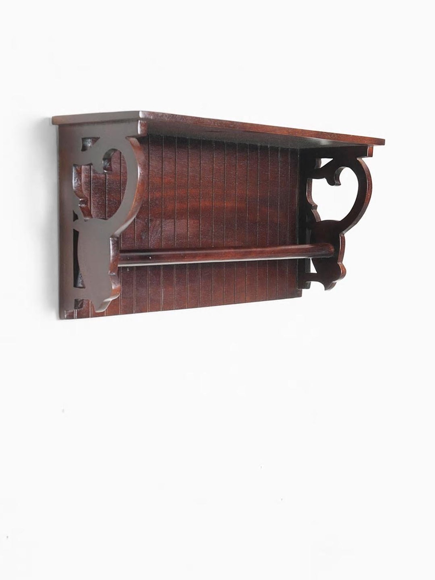 Fabindia Brown Doccia Towel Hanger