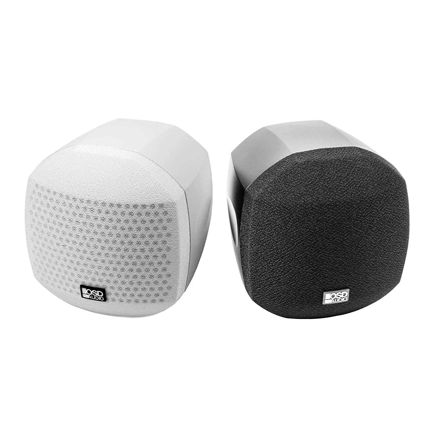 OSD Nero 3" Cube Speaker Mountable Swivel Home Theater Setup 25W RMS Power (Black Single)