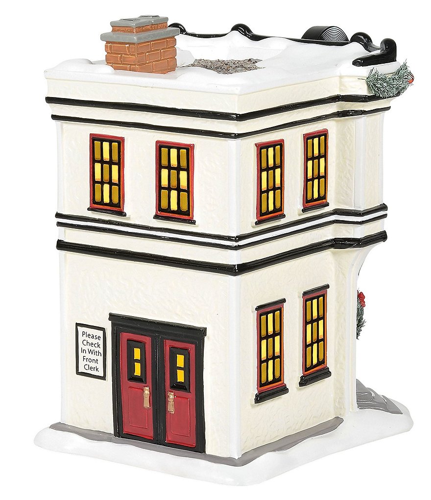 Department 56 The Original Snow Village Accessories Village Vinyl Lighted Building Figurine