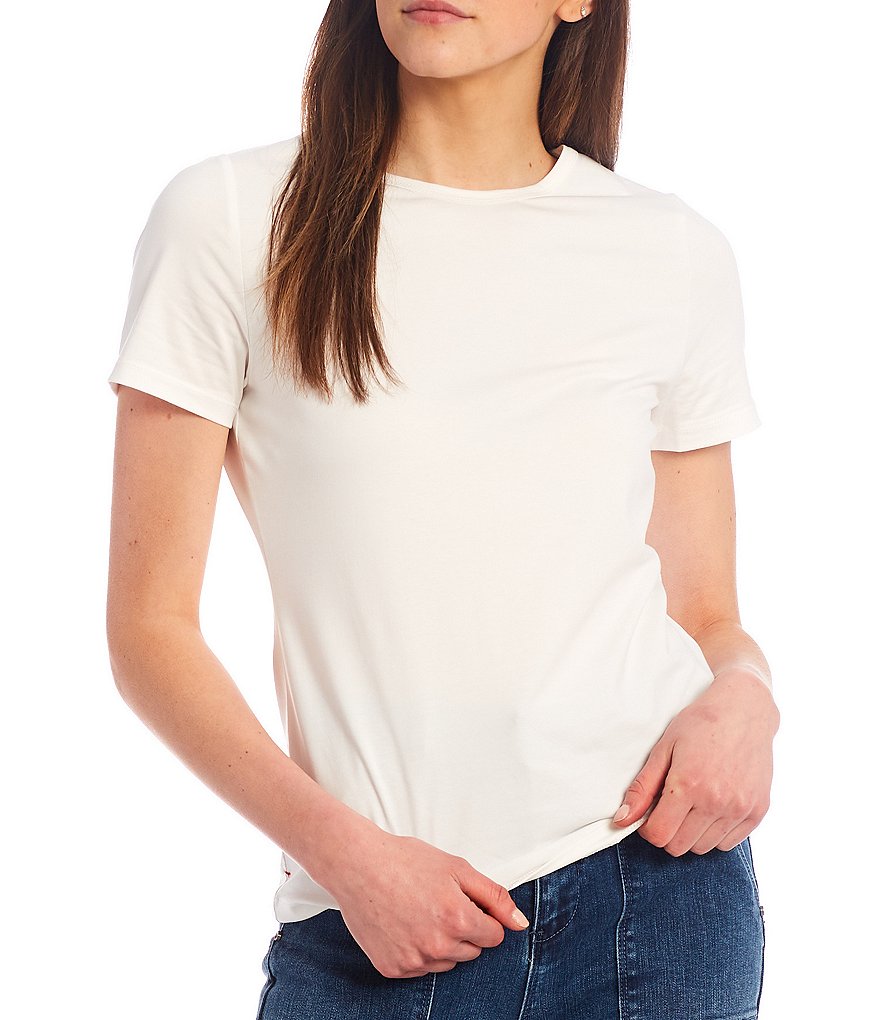 A Loves A Crew Neck Knit Tee