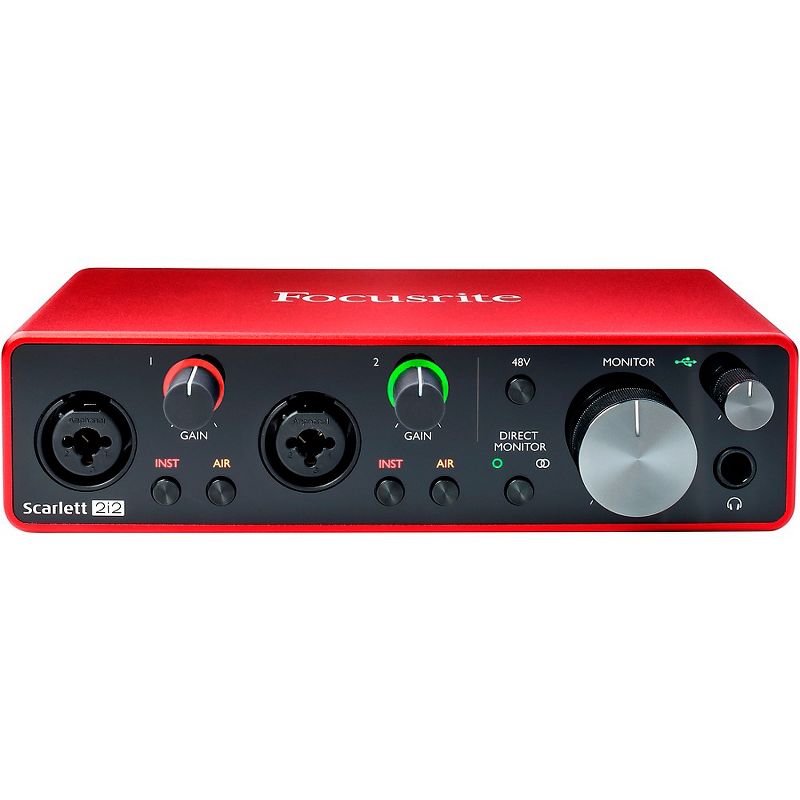 Focusrite Scarlett 2i2 USB Audio Interface (Gen 3)