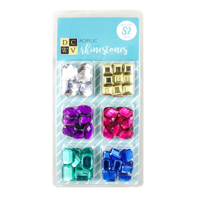DCWV Rhinestones, 82ct