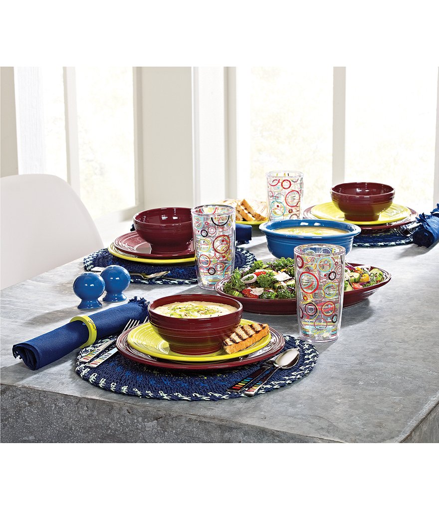 Fiesta Celebration Rainbow 20-Piece Stainless Steel Flatware Set