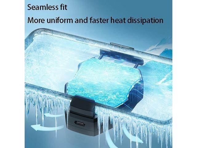 L01 Semiconductor Mobile Phone Radiator Mobile Phone Rapid Cooling Fan Peripheral Portable Mobile Phone Cooling Fan