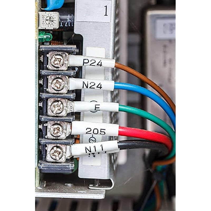 Compatible 1 Inch Label Tape Replacement for Brother TZe251 Ptouch Label Tape 24mm 094 Laminated White TZe251 TZe TZ Tape for Brother PTouch PTD600 PTP710BT PTP750W Label Maker 4Pack