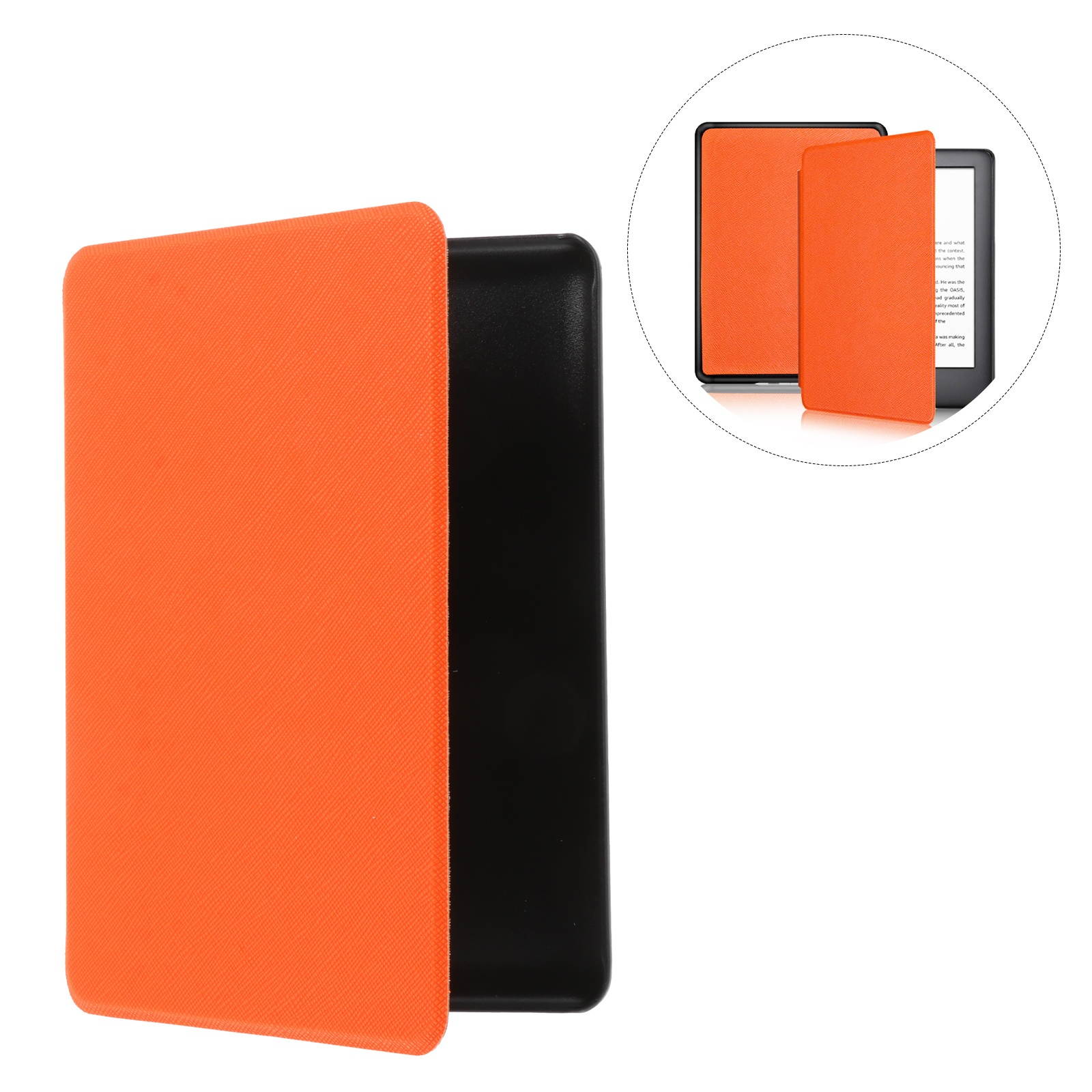 1pc Smart Auto Wake Waterproof E-book Protective Cover E-reader Case E-book Cover
